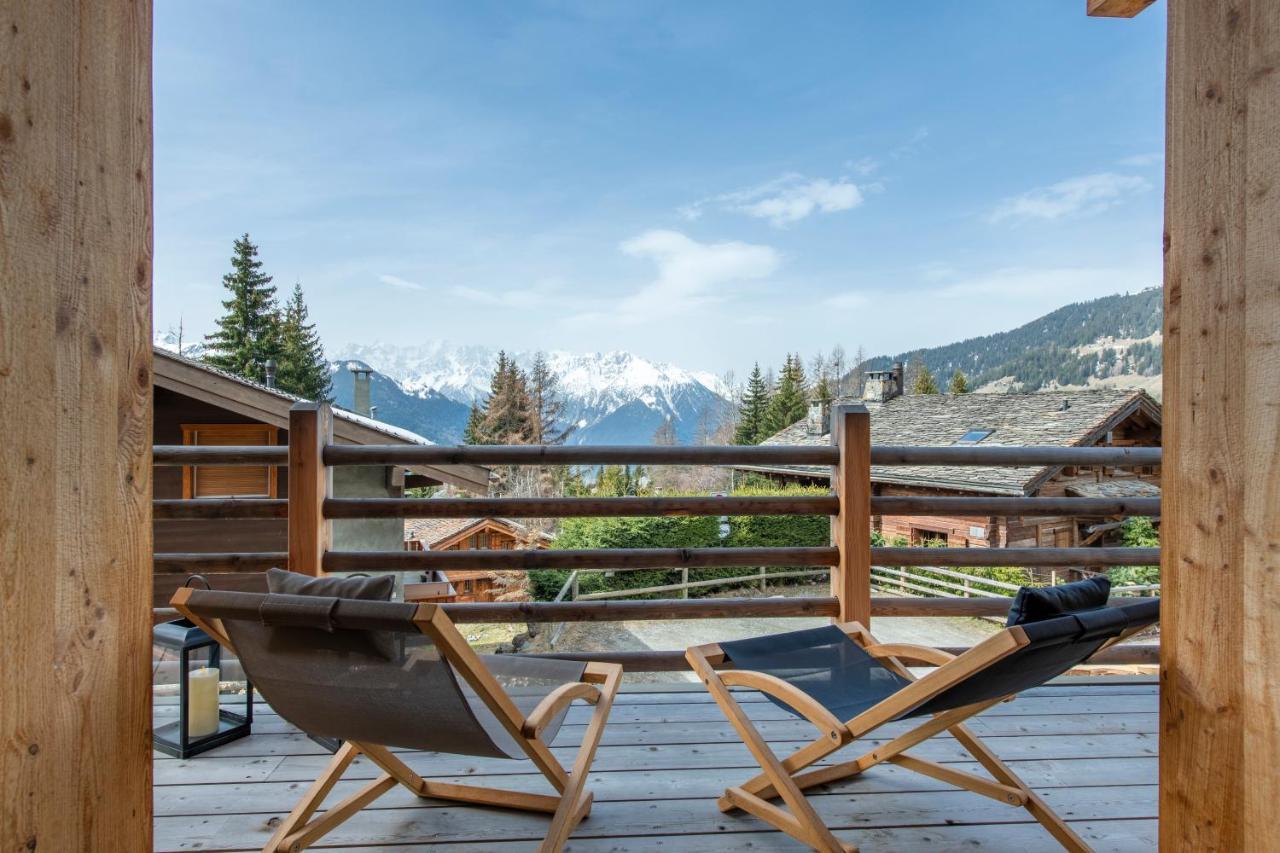 Chalet Melilot Villa Verbier Exterior photo